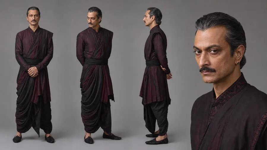 Dushyant — locked character asset