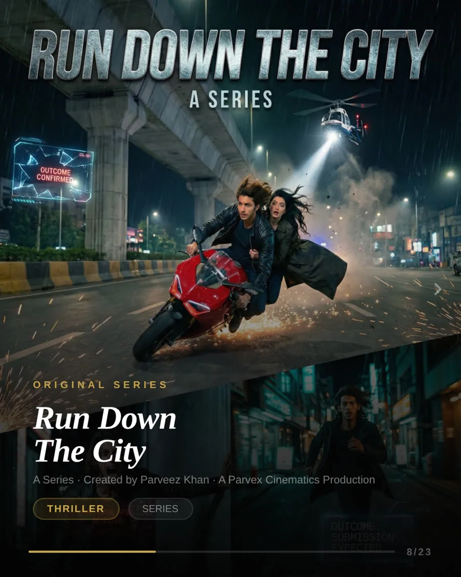 Run Down The City — key art